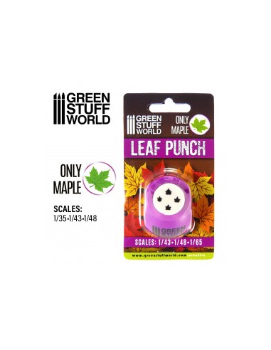 TROQUELADORA DE HOJAS MINIATURA VIOLETA MEDIO