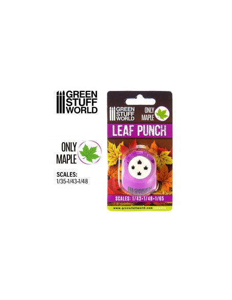 TROQUELADORA DE HOJAS MINIATURA VIOLETA MEDIO