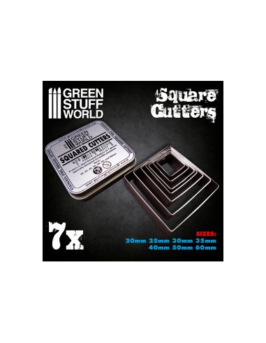 CORTADORES CUADRADOS DE PEANAS