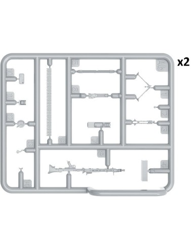 German Machine Guns Set