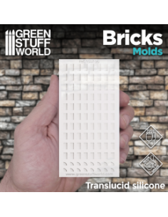 MOLDE SILICONA LADRILLOS 2