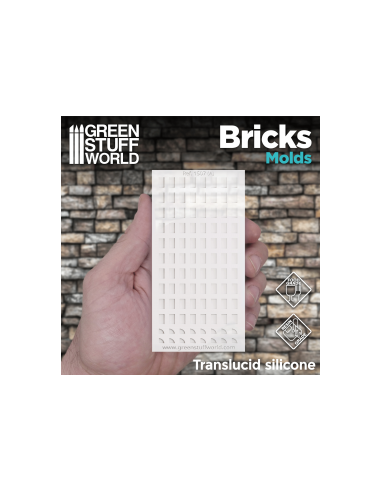 MOLDE SILICONA LADRILLOS