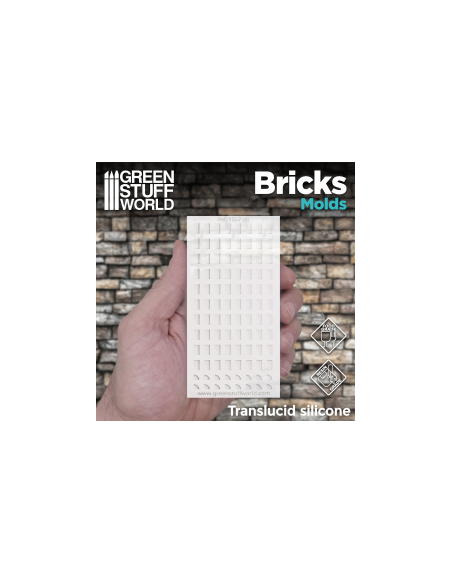 MOLDE SILICONA LADRILLOS