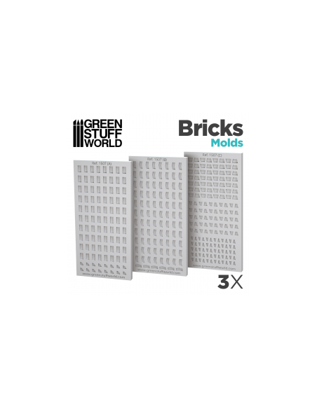 MOLDE SILICONA LADRILLOS