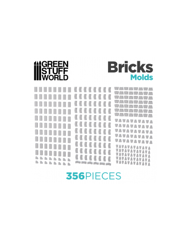 MOLDE SILICONA LADRILLOS