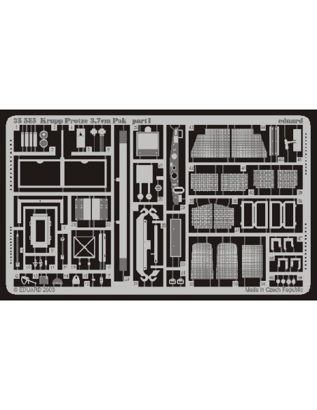 Krupp Protze PaK.35/36 37mm TAMIYA