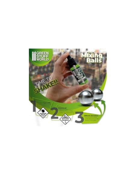 BOLAS MEZCLADORAS PINTURA 6,35mm