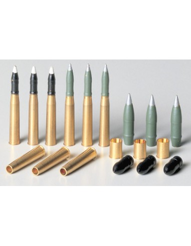 StuG III Brass 75mm & 105mm Projectiles