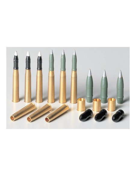 StuG III Brass 75mm & 105mm Projectiles