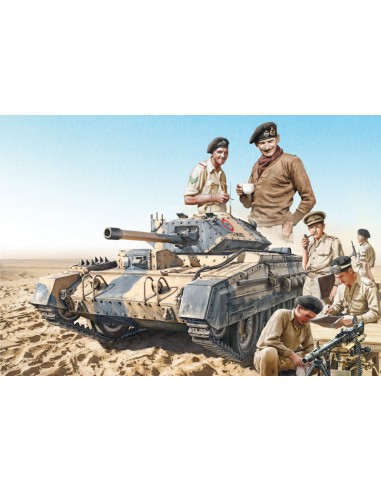Crusader Mk. III with British Crew El Alamein