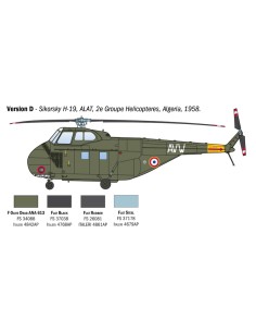Sikorsky H04S-3 / H-19 and Westland Whirlwind HAS.7 2