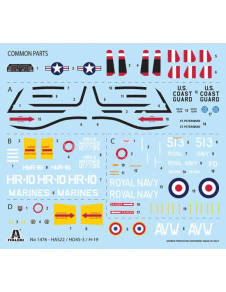 Sikorsky H04S-3 / H-19 and Westland Whirlwind HAS.7