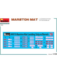 Pista de Aterrizaje Marston Mat con Barriles 2