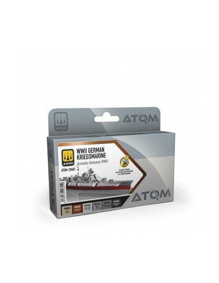 ATOM Set colores Armada Alemana WWII