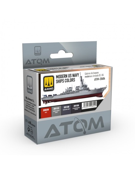 ATOM Set Colores de Buques Modernos Armada EE.UU