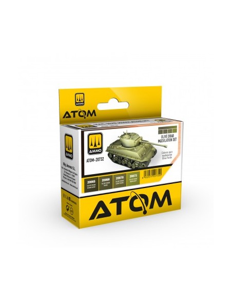 ATOM Set de Colores para Modulación Oliva Pardo