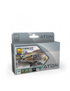 ATOM Set Colores P-51 Mustang