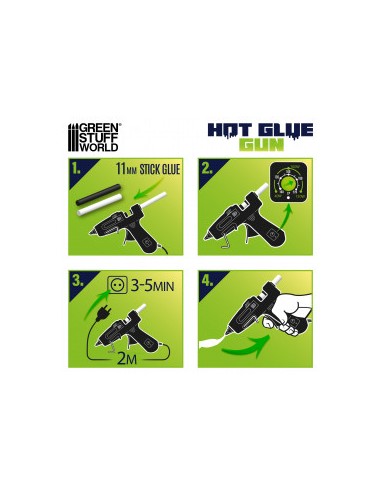 PISTOLA DE SILICONA CALIENTE 150W