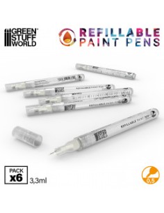 ROTULADOR RECARGABLE 0,5mm (PACK DE 6)