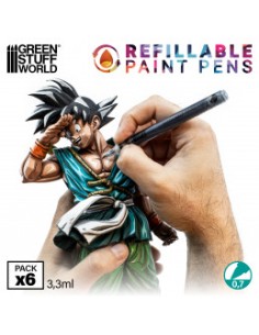 ROTULADOR RECARGABLE 0,7mm (PACK DE 6) 2