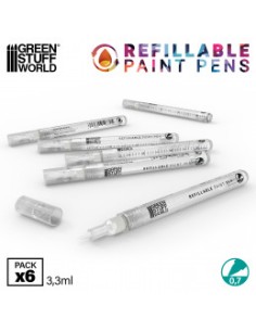 ROTULADOR RECARGABLE 0,7mm (PACK DE 6)