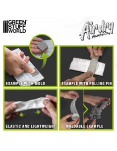 Air Dry Foam Clay 250gr. - Blanco 2