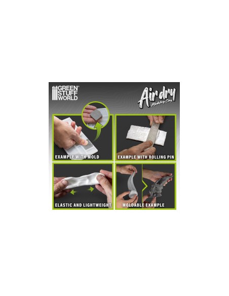 Air Dry Foam Clay 250gr. - Gris