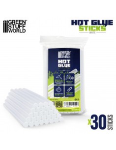 BARRITAS SILICONA 11mm 190mm TRANSPARENTE (X30)