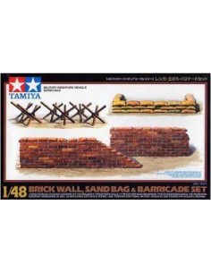 set de ladrillos, sacos y barricada SIN CAJA