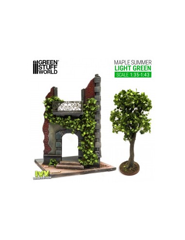 HIEDRA ARCE VERDE CLARO - GRANDE