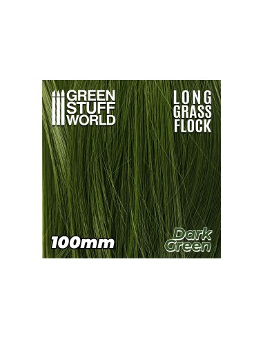Hierba Larga 100mm - VERDE OSCURO