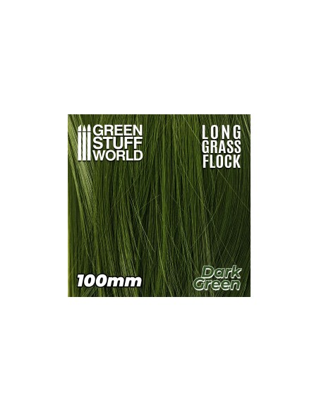 Hierba Larga 100mm - VERDE OSCURO