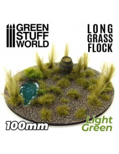 Hierba Larga 100mm - VERDE CLARO 2