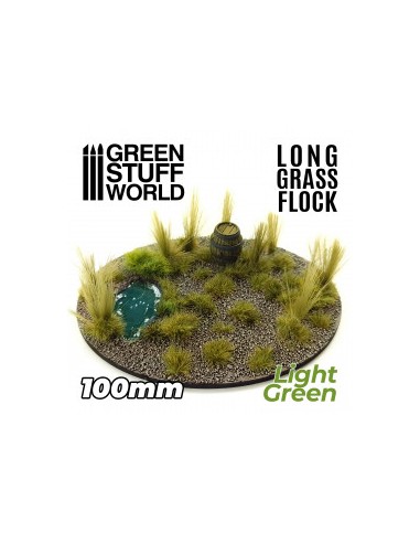 Hierba Larga 100mm - VERDE CLARO