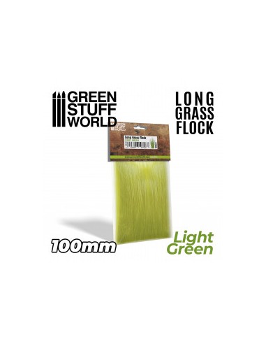 Hierba Larga 100mm - VERDE CLARO