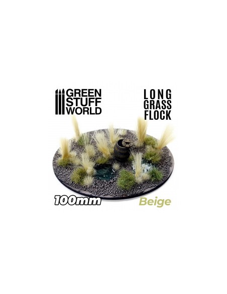 Hierba Larga 100mm - BEIGE