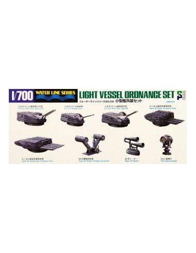 Light Vessel Ordnance Set 1/700