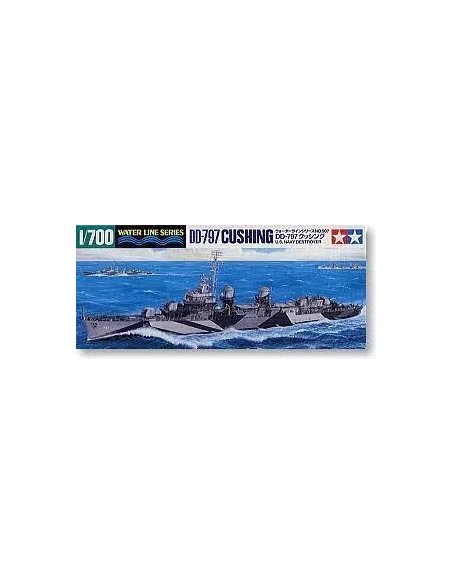 U.S. Navy Destroyer DD-797 Cushing 1/700
