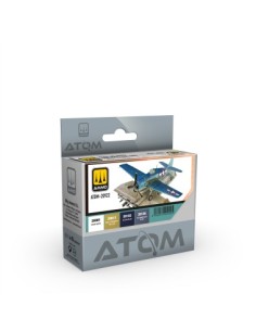 ATOM Set Colores Aviones de la Armada de EEUU en la 2GM