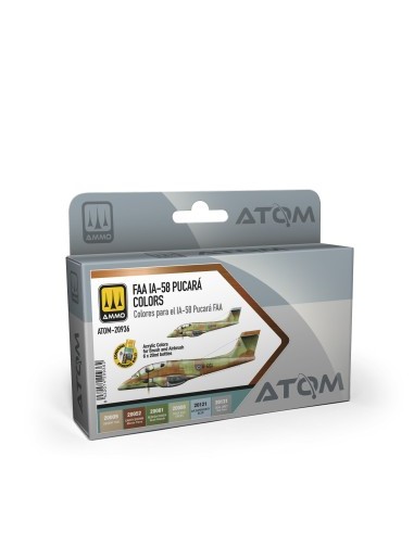 ATOM Set Colores para el IA-48 Pucará FAA