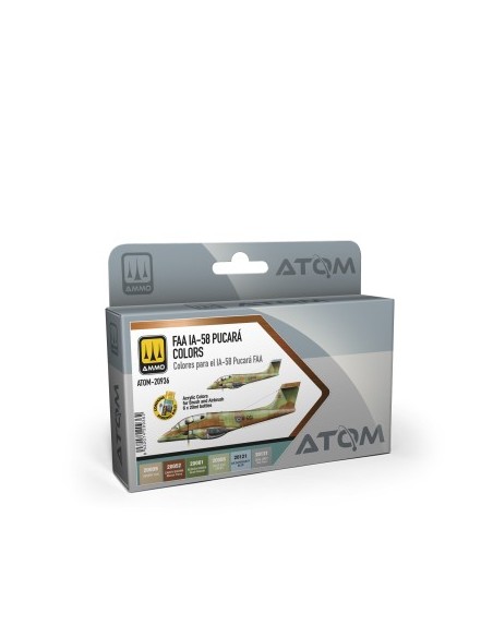 ATOM Set Colores para el IA-48 Pucará FAA