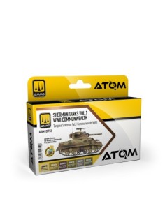 ATOM Set Tanques Sherman Vol 1 Commonwealth WWII