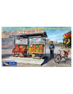 60′-70’s Saigon Fruit & Vegetable Market Stall Set