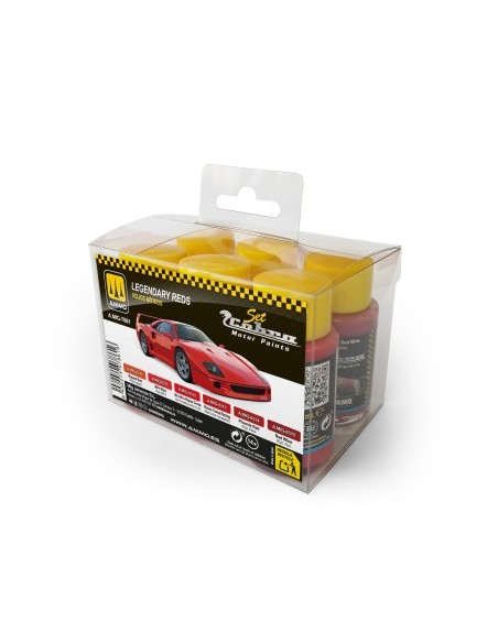 COBRA MOTOR SET ROJOS MITICOS