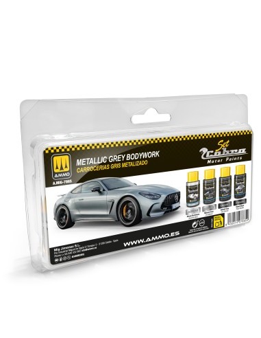 COBRA MOTOR SET CARROCERIAS GRIS METALIZADO