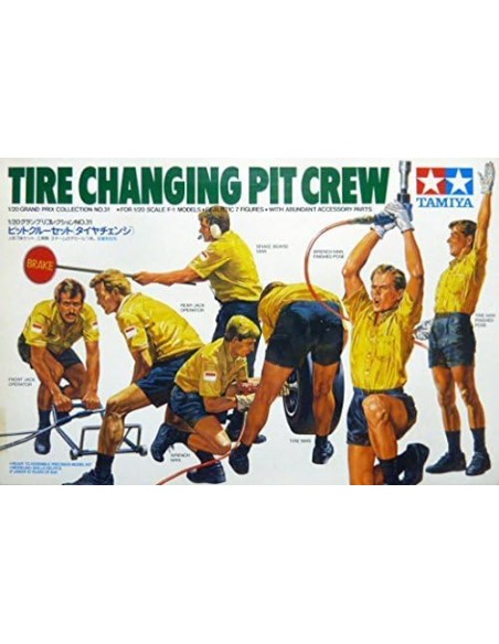 TIRE CHANGING PIT CREW  LEER DESCRIP0CION