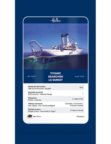 Titanic Searcher Le Suroit
