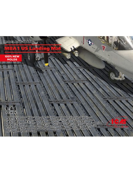 US Landing Mat - 153 x 245 mm (100% new molds