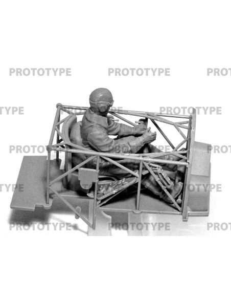 WWII Axis Pilots in the cockpit (German, Italian, Japanese) (100% new molds)