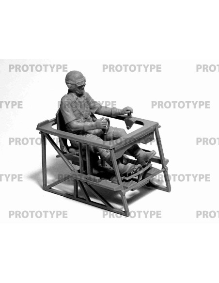WWII Allies Pilots in the cockpit (British, American, Soviet) (100% new molds)